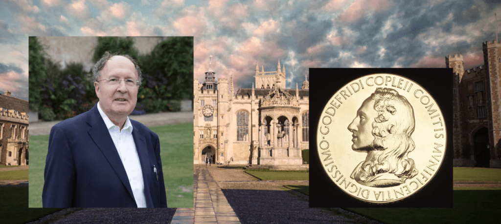 Sir Gregory Winter awarded the Royal Society's Copley Medal